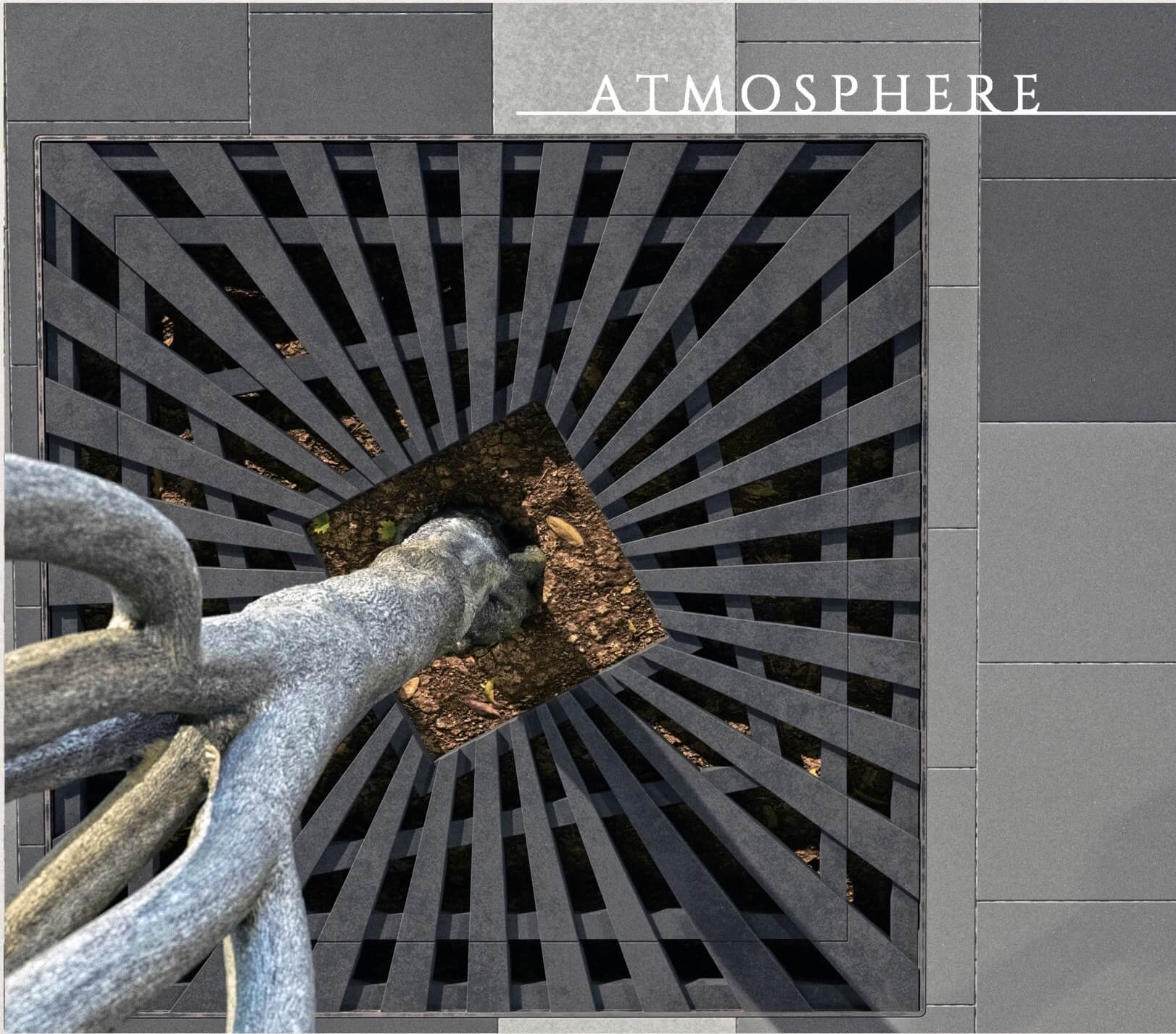 Приствольная решетка для дерева ZKING ATMOSPHERE 1.2х1.2м Черная в Канске фото