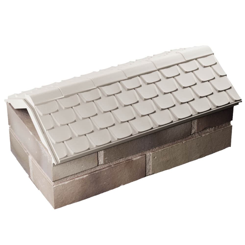 Парапет Zking Эльбрус Бежевый с посадкой на 1 кирпич (255мм) в Канске фото