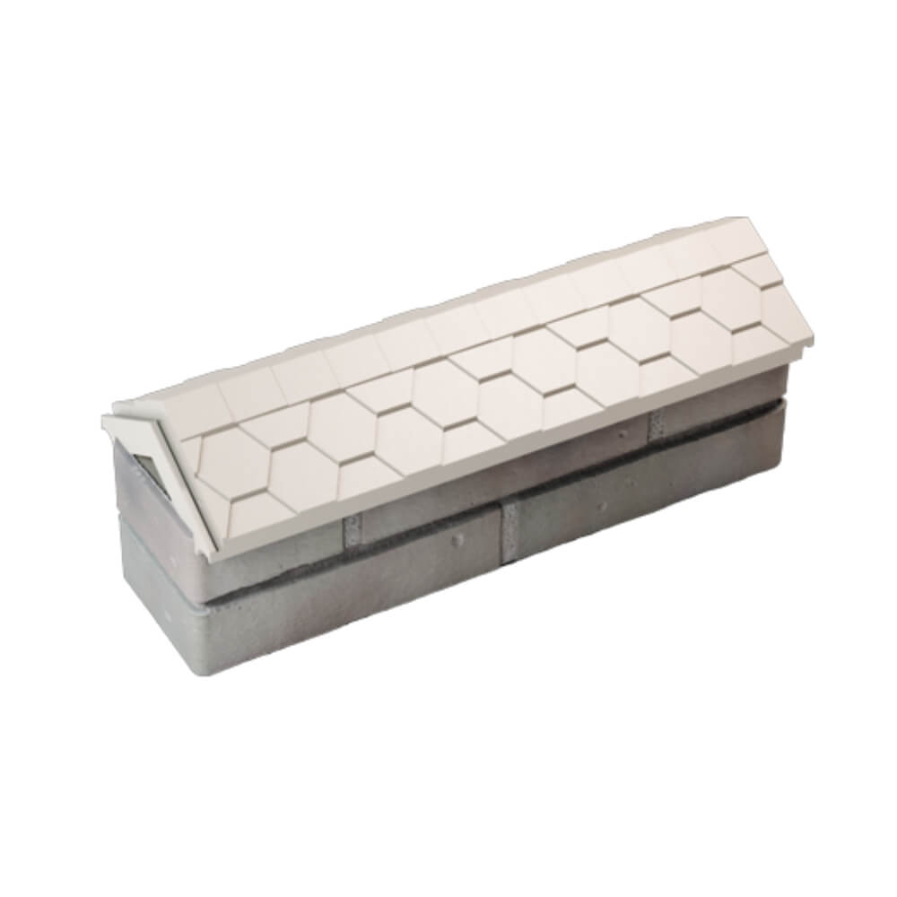 Парапет Zking Эверест Бежевый с посадкой на 0.5 кирпича (130мм) в Канске фото