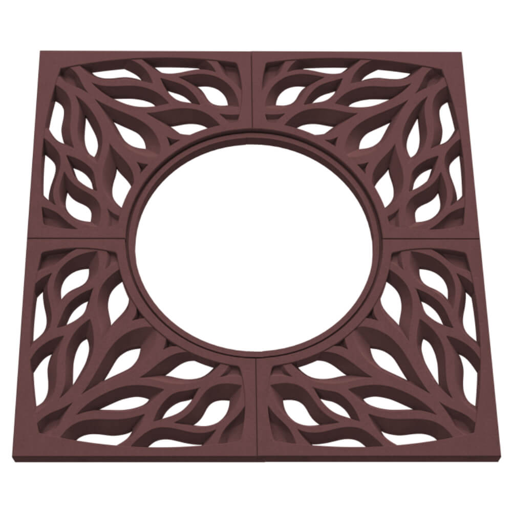 Приствольная решетка для дерева ZKING CRUST 1.2х1.2м Коричневая в Канске фото