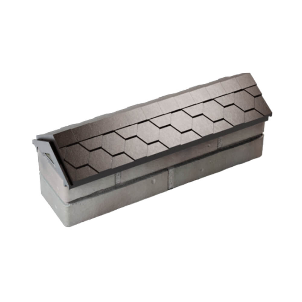 Парапет Zking Эверест Коричневый с посадкой на 0.5 кирпича (130мм) в Канске фото