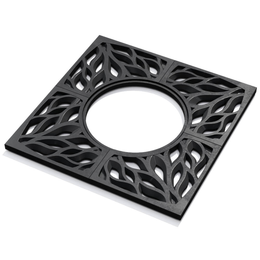 Приствольная решетка для дерева ZKING CRUST 1.2х1.2м Черная в Канске фото