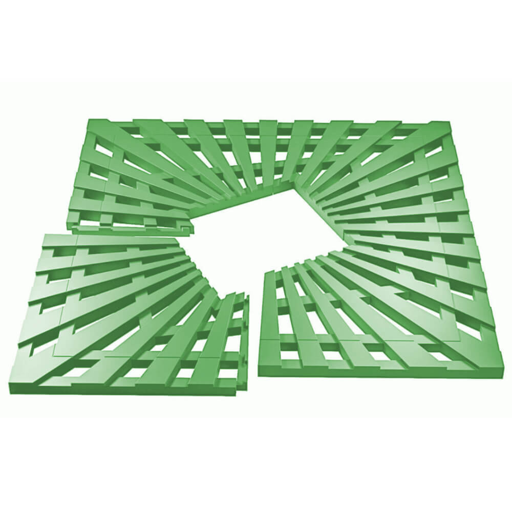 Приствольная решетка для дерева ZKING ATMOSPHERE 1.2х1.2м Зеленая в Канске фото