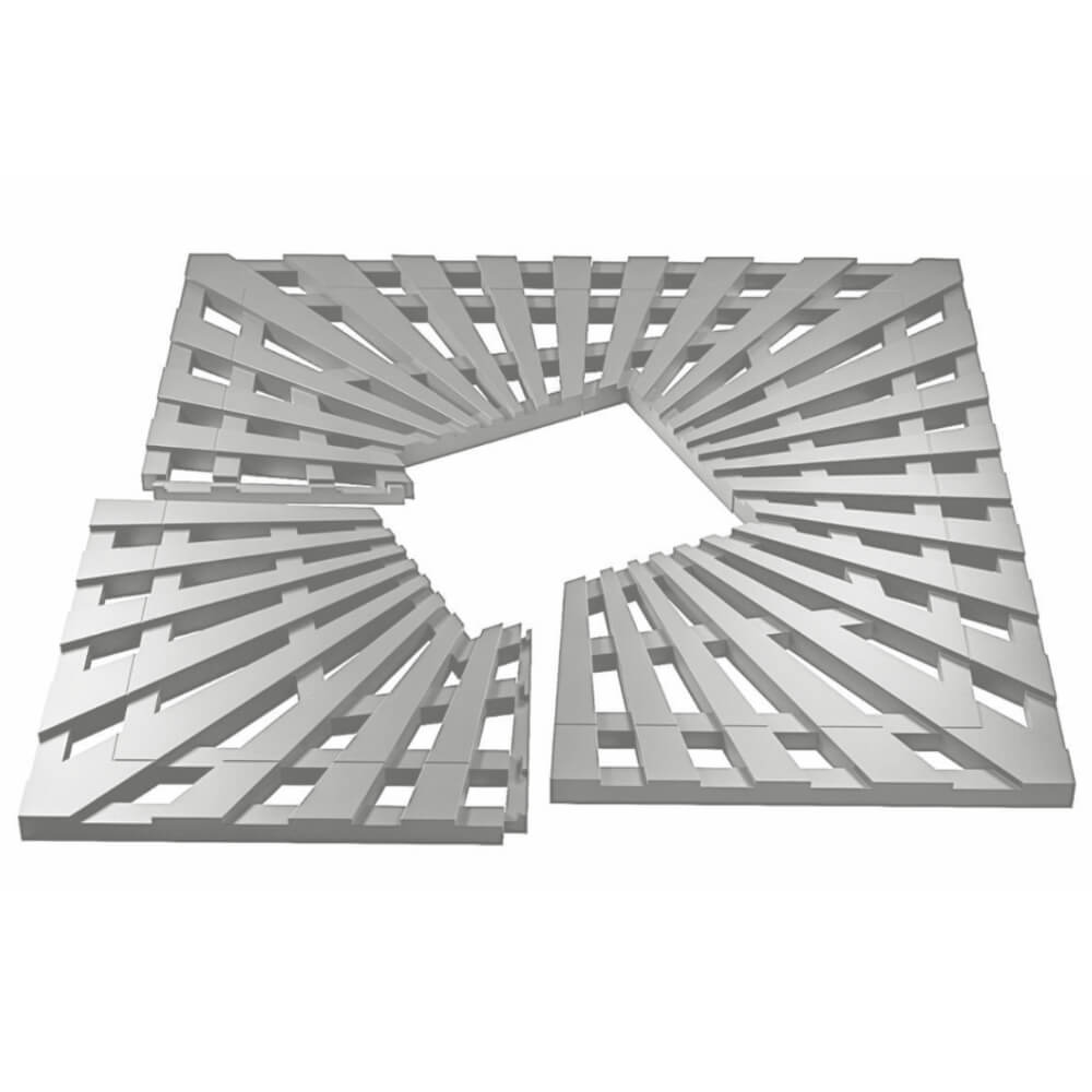 Приствольная решетка для дерева ZKING ATMOSPHERE 1.2х1.2м Бежевая в Канске фото