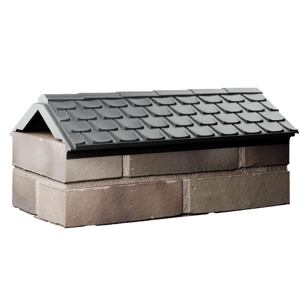 Парапет Zking Эльбрус Серый с посадкой на 1 кирпич (255мм) Канск фото
