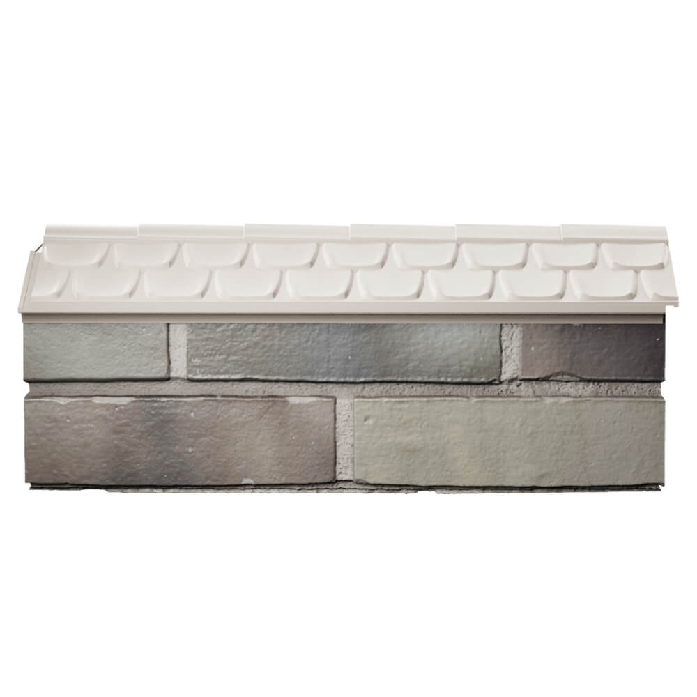 Парапет Zking Эльбрус Бежевый с посадкой на 0.5 кирпича (130мм) в Канске фото