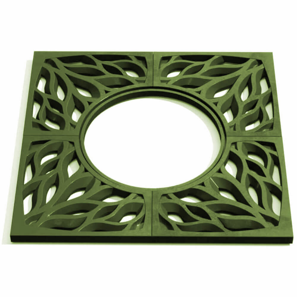 Приствольная решетка для дерева ZKING CRUST 1.2х1.2м Зеленая Канск фото