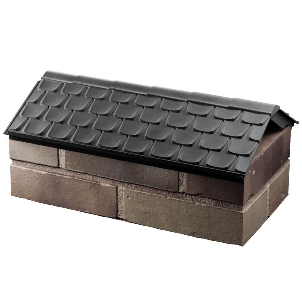 Парапет Zking Эльбрус Серый с посадкой на 1 кирпич (255мм) в Канске фото