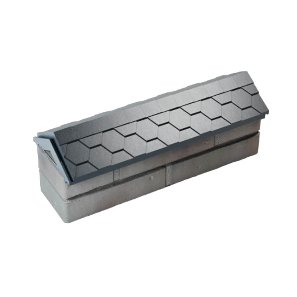 Парапет Zking Эверест Серый с посадкой на 0.5 кирпича (130мм) в Канске фото