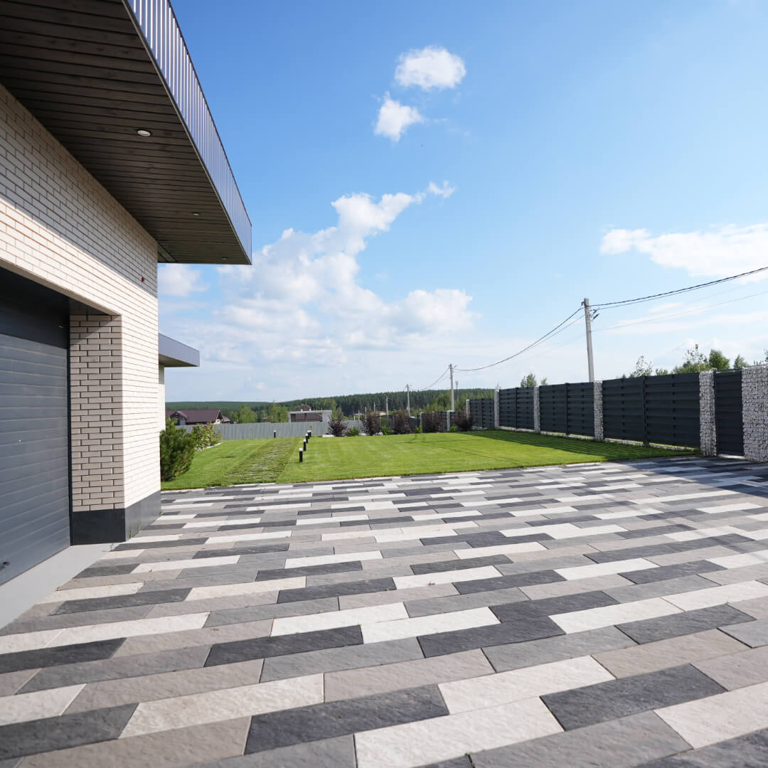 Шаговая плита STONE Графитовый Серый 990х330х55мм в Канске фото